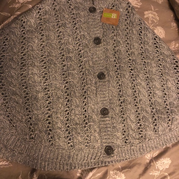 Crazy 8 knit Caplet Girls S 5/6 NWT - Picture 2 of 4